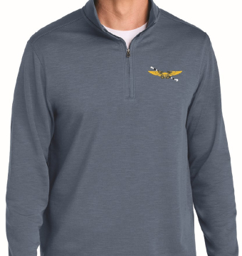 Pullover NFO 1/4Zip Dusk Blue PortAuthority